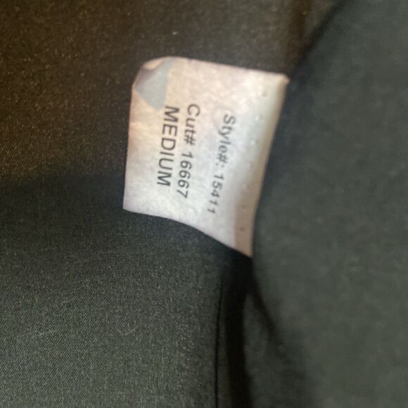 Aqua Blazer Size Medium Black  Exposed Crop - Picture 4 of 6